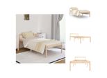 Vidaxl Letto Senior 90X190 Cm In Pino Massiccio - Letti E Strutture Letto