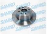 2X Samko Disco Freno O1231P Per Opel Astra F Cc (T92) Astra F Caravan (T92)
