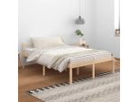 The Living Store Letto Senior 140X200 Cm In Legno Massiccio Di Pino