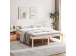 The Living Store Letto Senior 160X200 Cm Pino Massiccio