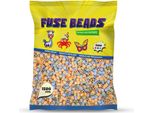Perline Benny Beads Da Stirare 1500 Pezzi, Formato Midi 5 Mm, Forniture Artigianali Creative Fai Da Te Perline Di Fusione (Nudo Pastello)
