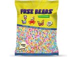 Perline Benny Beads Da Stirare 1500 Pezzi, Formato Midi 5Mm, Forniture Artigianali Creative Fai Da Te Perline Di Fusione (Pastello)