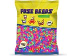 Perline Benny Beads Da Stirare 1500 Pezzi, Formato Midi 5Mm, Forniture Artigianali Creative Fai Da Te Perline Di Fusione (Neon)