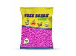 Perline Benny Beads Da Stirare 1500 Pezzi, Formato Midi 5Mm, Forniture Artigianali Creative Fai Da Te Perline Di Fusione (Rosa)