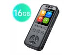 Registratore Vocale Digitale Da 16 Gb, Riduzione Del Rumore, Lettore MP3, 70 Ore Di Registrazione, Registrazione Attivata Dalla Voce Per Conferenze E Riunioni