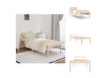Vidaxl Letto Senior 75X190 Cm In Pino Massiccio - Letti E Strutture Letto