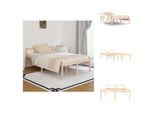 Vidaxl Letto Senior 120X190 Cm In Pino Massiccio - Letti E Strutture Letto