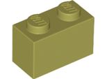 1 Pezzo Lego, Codice 3004 In Verde Oliva
