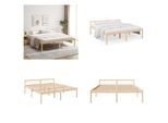 Vidaxl Letto Per Anziani 180X200 Cm In Legno Massiccio Di Pino - Letto Per Anziani - Letto Per Anziani - Letti Per Anziani - Letti Per Anziani