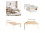 Vidaxl Letto Per Anziani 90X190 Cm In Legno Massiccio Di Pino - Letto Per Anziani - Letto Per Anziani - Letti Per Anziani - Letti Per Anziani