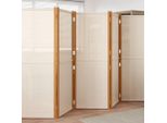Vidaxl 6 Pezzi Divisorio Bianco Crema 420X180 Cm - Divisorio - Schermo - Parete Divisoria - Parete Divisoria