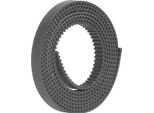 Cinghia Dentata Aperta Di Stampa 3D Cinghia Sincrona Di Gomma Della Fibra Di Vetro 1 Metro Di Lunghezza 6Mm Di Larghezza