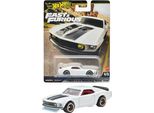 Hot Wheels HNW46-HYP71 Ford Mustang Boss 302 Bianca 1969 Fast & Furious 4/5 Scala Circa 1:64 Modellino Auto