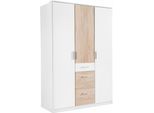 Armadio Joker Anta Battente Design Selezionabilewhite / Rovere Segato