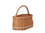 Cesto Della Spesa In Vimini / Cesto Regalo 41X28 H19/37 Cm