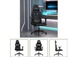The Living Store Sedia Da Gioco In Ecopelle Nera