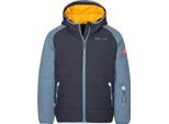 Trollkids Hafjell Pro Jacket Blu,Grigio 128 Cm Ragazzi,Ragazze Blu,Grigio 128 Cm