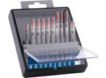 Pro Set Di Lame Per Seghetti Alternativi Per Metallo E Alluminio, 92 Mm, 10 Pezzi.