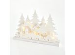 Eurolamp Decorazione Natalizia - Tavolo Luminoso A Led Con Slitta, Con Trasformatore, 60 X 8 X 40,5 Cm