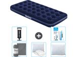 Materasso Gonfiabile Bestway - 1 Persona - 99 X 188 X 22 Cm - Blu - Accessori Inclusi