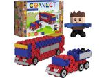 Blocchi Trefl Connect Bus/Rimorchio Per Auto M 61973
