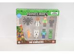 P.M.I Kids World Minecraft 3D Erasers - 8 Pack Deluxe Box Ver.B