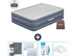 Materasso Gonfiabile Bestway - 2 Persone - 152 X 203 X 51 Cm - Grigio - Accessori Inclusi