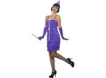 Smiffys - Costume - Donna SM1670 (S) (Viola)