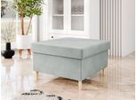 Sgabello Da Soggiorno Exeter - Grigio Argento