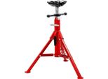 Supporto Per Tubi Con Testa A V A 4 Sfere 1107A Supporto Pieghevole Per Tubi 4500LB Asta Per Tubi Regolabile In Altezza