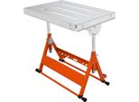 Tavolo Da Saldatura Pieghevole 76,2X50,8 Cm Banco Da Lavoro Con Portata Di 181 Kg Altezza Regolabile Da 63,5 A 81,3 Cm Angolo Regolabile 0°/30°/90° Banco Da Lavoro Acciaio Al Carbonio Tavolo Da Officina Con Ruote