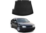 Fodera Bagagliaio Per Vw Bora 1998-2004 Notchback In Gomma Tpe Nero