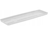 Verdenia 60 Cm Portavaso In Plastica Bianca