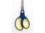 Forbici Scolastiche Sicure Per Bambini 13,5 Cm - Impugnatura Ergonomica, Punte Arrotondate
