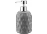 Dispenser Di Sapone Babel Grigio - Elegante Dispenser In Ceramica Per Il Bagno Moderno