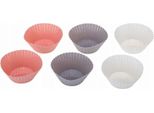Stampi Per Cupcake In Silicone Galicia - Set Di 6, Colori Assortiti, Riutilizzabili