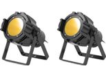 Effetto Faretto Da Palcoscenico, Controllo Dmx, Design In Metallo Resistente, 2 Pezzi, Spina Ue