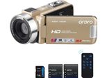 Ordro® Videocamera - Batteria Inclusa - Videocamera - Handycam - Videocamera Vlog - Videocamera - Videocamera Digitale - Videocamera A Pellicola - Videocamera - Videocamera Digitale - Videocamera Digitale - Videocamera Digitale Compatta