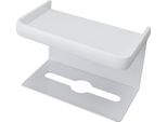 Supporto Per Carta Igienica Supporto A Parete Per Rotolo Di Carta Igienica Rack Di Stoccaggio Distributore Di Carta Igienica In Alluminio Per Il Bagno Bianco