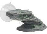 Piattaforma Di Arrampicata Per Tartarughe In Resina, Area Prendisole Quasi Naturale Per Acquario/Terrario Con Ventosa