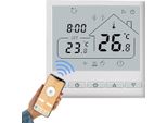 Termostato Intelligente Wifi - 5+2 Programmabili, Riscaldamento Dell'acqua 3A, Controllo Vocale Tuya, Compatibile Con Alexa E Google Assistant
