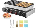 Ferro Per Waffle, Capacità 50 Pezzi, Potenza 1700W, Doppio Controllo Della Temperatura, Rivestimento Antiaderente,