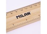 Milano Righello In Bambù Spesso 20 Cm Trasparente Taglia Unica