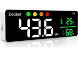 Misuratore Di Decibel - Misuratore Digitale Di Livello Sonoro - Preciso - Gamma Tra 30 Db E 130 Db - Misuratore Di Livello Sonoro - Display A Led - Misurazione Professionale Del Suono