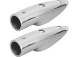 2 Pezzi 7/8 Pollici Corrimano In Acciaio Inox 316 Accessori Anticorrosione Per Barche Marine