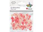 Perline Di Plastica Bianche E Corallo 10 Mm 50 Pezzi Titanum