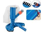 Aspiratore Per Piscine - Aspiratore Per Intex E Bestway - Idromassaggio E Pulitore Per Piscine - Compatibile Con Il Manico Telescopico - Incl. Sacchetto Filtro E Attacco Per Tubo Da Giardino