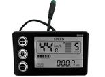 S866 Electric Bike Lcd Display 24V 36V 48V E-Bike Electric Scooter Display Meter Control Panel Con Spina Impermeabile
