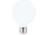 Lampadina Led Globe E27 Lampada A Globo 8W 2700K 730 Lumen, Bianco, Bianco Caldo, Dimmerabile