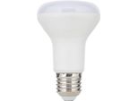 Lampadina Led E27 Riflettore 8W 3000K 720 Lumen, Appiattito, Bianco, Bianco Caldo, Dimmerabile